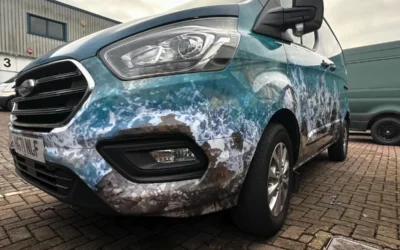 The Ultra-Fast Vehicle Wrapping Process Used to Deliver a Same Day Van Wrap
